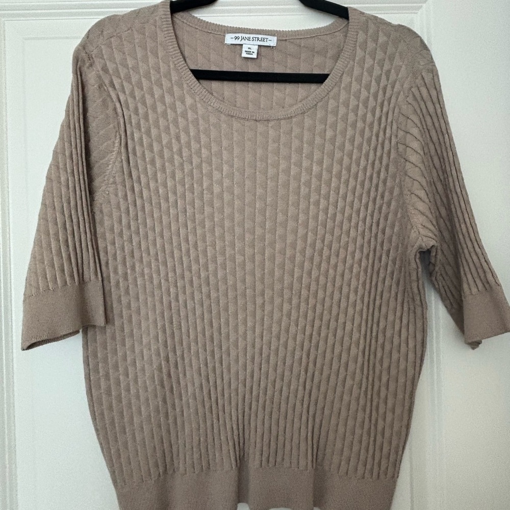 Women's Tan Sweater